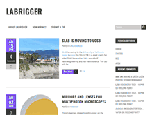 Tablet Screenshot of labrigger.com